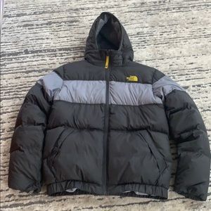 Boys Heavyweight North Face Puffer Coat